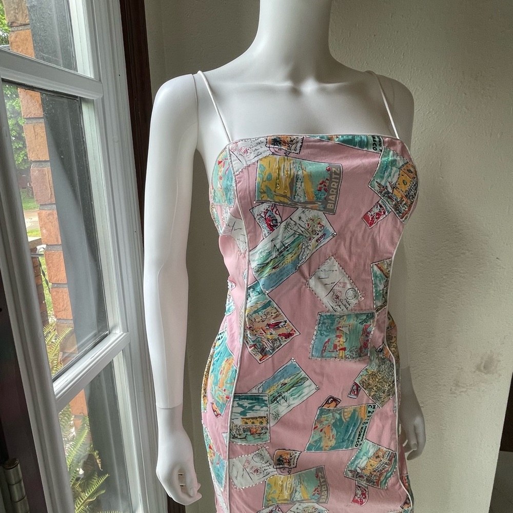 Havenbleu beaded post card dress - Picture 4 of 14